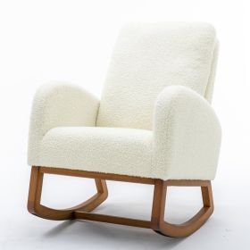 COOLMORE Living Room Comfortable Rocking Chair Living Room Chair