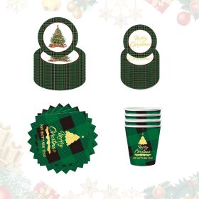 Disposable Tableware 4-piece Set 50pcs