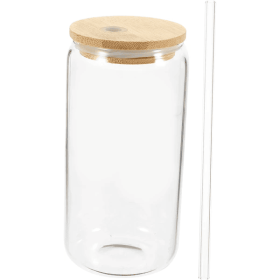 Transparent Glass Cup With Lid And Straw 500ml Multi Function Drinkware For Milk Tea Juice Coffee And Tea