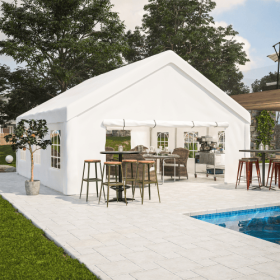 Comes With 2 Storage Bags And A Detachable Side Wall 20x20FT Heavy-duty Party Tent