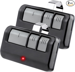 2pack LiftMaster Black Garage Clicker Stop Door Remote Controller Opener Remote