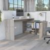 L-Shaped Desk Desti, Office, Light Gray