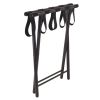 Tavin Luggage Rack; Folding Straight Leg