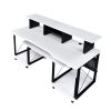 ACME Megara Music Desk, White & Black Finish OF00995