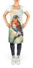 Michigan American Robin Apron Cooking Kitchen Server Baking Crafts Gardening for Adult Women Men, Unisex, Large, Multicolor
