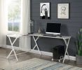 ACME Dazenus Computer Desk in White Finish OF00050