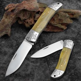 Huang Shanfu Holds A Meat Knife