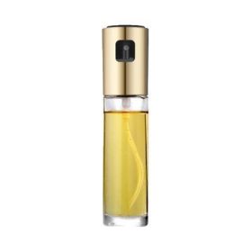 BBQ Healthy Kitchen Cooking Oil Vinegar Spray Bottle (Color: Gold)