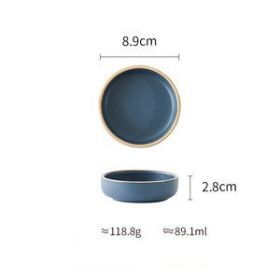 Pure color matte ceramic plate (Option: 28Style)