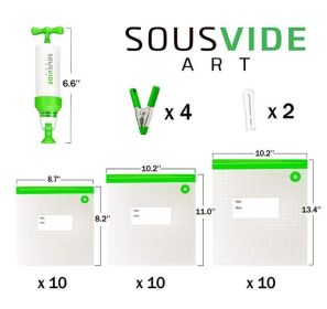 Vacuum composite packaging bag (Option: Green-26x28CM)