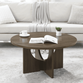 Modern Minimalist Coffee Table, Solid Wood Coffee Table, Nordic Style Coffee Table, Simple Design, Suitable For Both Home And Office. (Option: Natural Walnut)